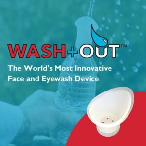 5 Pack Wash+Out Portable Emergency Eyewash Cup, Flush Soothe Tired Strained Eyes, Construction, Landscaping, Athletics, Allergy Aid, First-Aid Kit, Water Plants