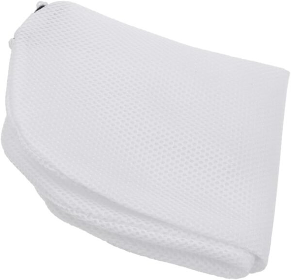 Ciieeo 2pcs Thickened Mesh Laundry Bags with Zipper for Shoes and Delicates Washing Large Shoe Wash Bags with Ventilation and Portable Design for Washer Protection