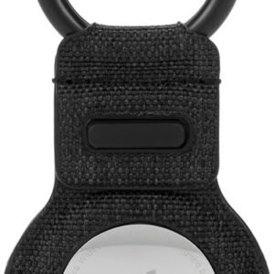 Incase Woolenex Key Clip for Airtag – Lightweight, Form-Fitting Apple Airtag Holder – Durable Airtag Keychain with Metal Quick Clip Key Ring (3.6 x 1.6 x 0.2 in) – Graphite