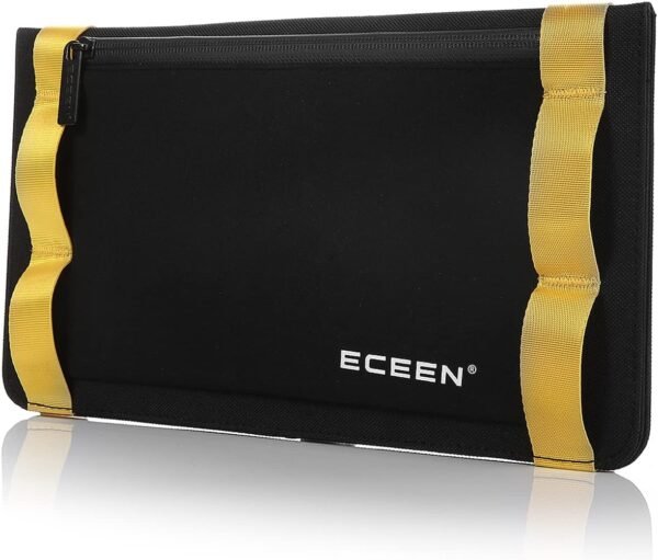 Solar Phone Charger for iPhone, ECEEN 13W Portable Solar Charger with Kickstand for iPhones, Smartphones, Tablets, GPS Units, Speakers, Gopro Cameras, and Other Devices Camping Gadgets Emergency Kit - Image 3