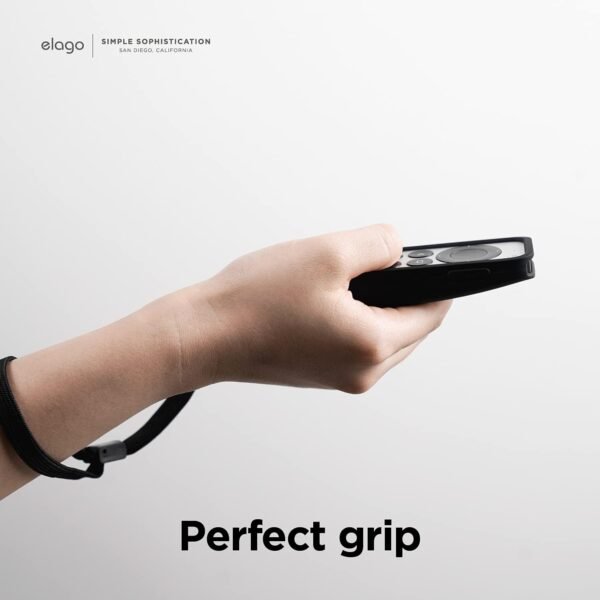 elago R5 Locator Case Compatible with 2022 Apple TV 4K Siri Remote 3rd Gen, 2021 2nd Gen and AirTag - Full Access to All Functions [Black] - Image 8