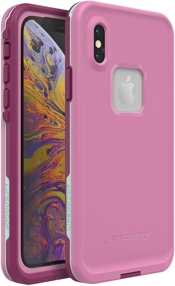 Lifeproof FRĒ SERIES Waterproof Case for iPhone Xs (ONLY) - Retail Packaging - FROST BITE (ORCHID/PURPLE WINE/FAIR AQUA) - Image 3