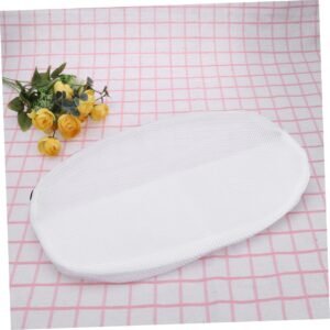 Ciieeo 2pcs Thickened Mesh Laundry Bags with Zipper for Shoes and Delicates Washing Large Shoe Wash Bags with Ventilation and Portable Design for Washer Protection