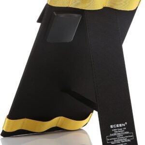 Solar Phone Charger for iPhone, ECEEN 13W Portable Solar Charger with Kickstand for iPhones, Smartphones, Tablets, GPS Units, Speakers, Gopro Cameras, and Other Devices Camping Gadgets Emergency Kit