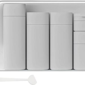 Travel Bottles for Toiletries, 5 Pack Travel Size Containers, TSA Approved Leak Proof Refillable Portable Travel Toiletry Bottles Set with Clear Toiletry Bag for Shampoo Conditioner, Lotion