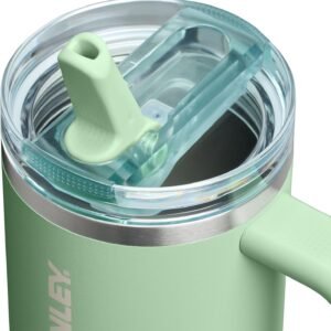 STANLEY Quencher ProTour Flip Straw Tumbler with Leakproof Lid | Built-In Straw & Handle | Cupholder Compatible for Travel | Insulated Stainless Steel Cup | BPA-Free