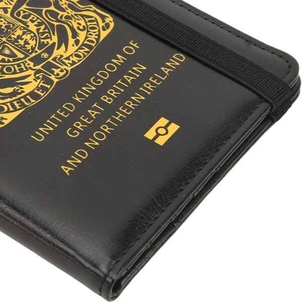 Britain Passport Cover Passport Holder Cover Leather Passport Holder UK Passport Cover for Passport, Business Cards, Credit Cards, Boarding Passes - Image 8