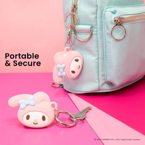 iFace Sanrio Friends Special Edition Silicone Protective Cover Compatible with Apple AirTag [Cute Character Case] [Carabiner Keychain Clip Included] - Set of 4 in Gift Box - Image 2