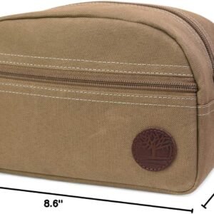 Timberland Men’s Toiletry Bag Canvas Travel Kit Organizer
