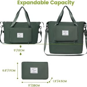 Travel Duffle Bag – Overnight Shoulder Bag for Women, Waterproof Weekender Bag Carry On Tote Bags Tote Gym Bag for Women