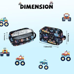 CAMTOP Travel Toiletry Bag for Kids Cute Toiletry Bags for Girls Boys Waterproof for Toiletries Accessories Bathroom Stuff