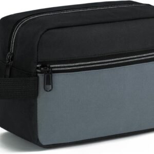 Travel Toiletry Bag – Small Toiletry Bag for Men Skincare Bag Doop Kit for Toiletries Accessories Gifts – Black