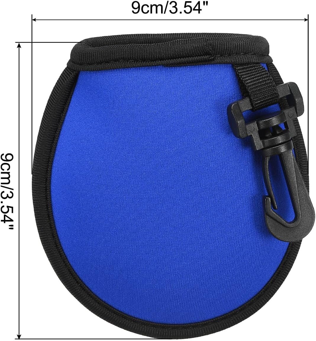 PATIKIL Golf Ball Washer Pouch, Portable Golf Balls Cleaner Pocket Bag with Hanging Clip for Women Golf Exercise - Image 2