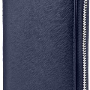 RFID Travel Wallet Passport Holder w/Zipper – Organizer Bag for Travel Documents – Safety Essentials Cover for Men Women