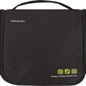 Travelon World Travel Essentials Hanging Toiletry Case