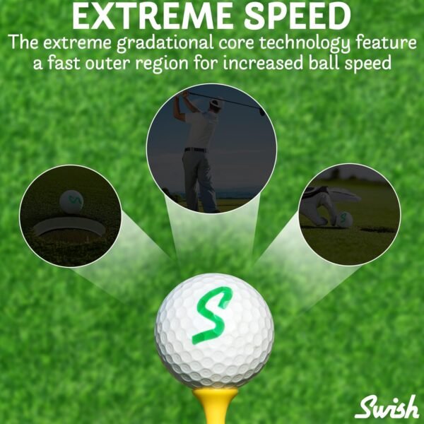 Swish Portable Golf Ball Cleaner – Clip-On Golf Accessory for Bag or Cart – Perfect Golf Gift - Image 6