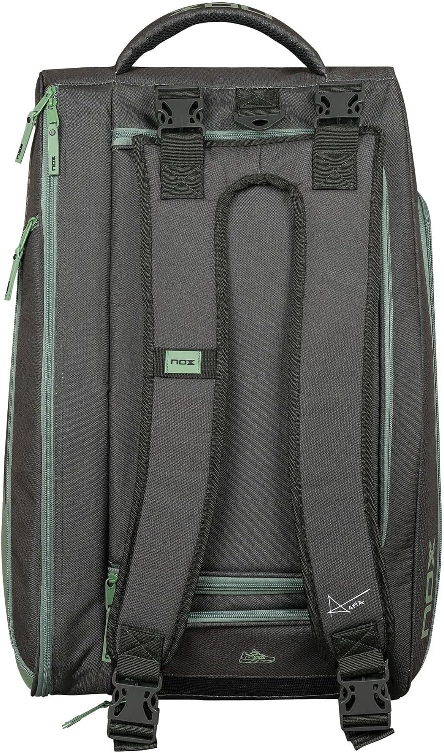 Padel Racket Bag AT10 Competition Trolley | High-Capacity Padel Bag for Men | NOX ThermoTech Thermal Compartment | Multi-Functional Backpack & Shoulder Bag | Holds Up to 3 Padel Rackets & Accessories - Image 4