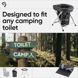 Green Elephant Portable Toilet Bags – Camping Toilet Bags (15 Count (Pack of 2)